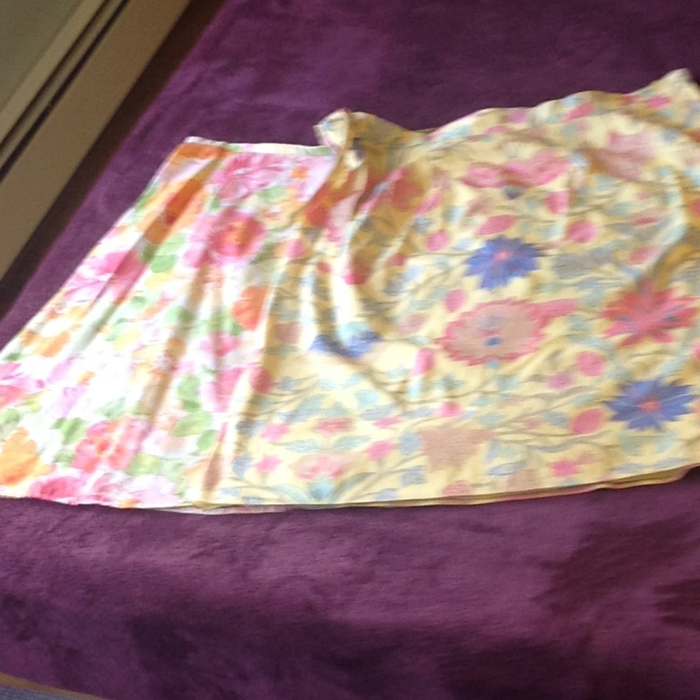 2 Skirts spring/summer floral from Talbots